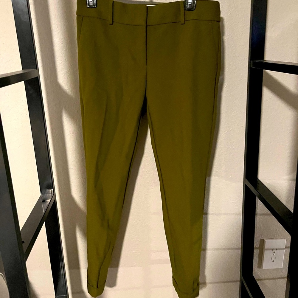 Olive green pants